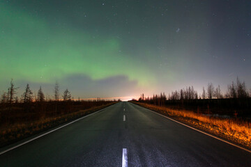 Fototapeta premium Northern lights