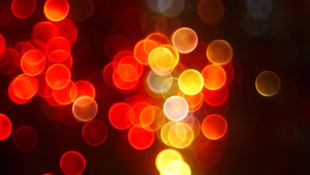 Colorful Bokeh Transitions from a Vintage Trioplan lens