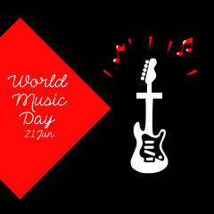 World Music Day Banner Design