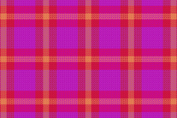 Tartan plaid pattern with texture and warm color.