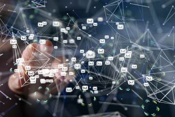 mail communication support contact concept service