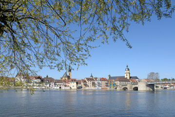 Fototapeta premium Main bei Kitzingen