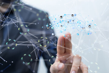 organization chart team concept networking business