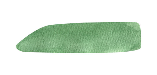 Green grass field ground watercolor clipart. Illustration of summer greenery..