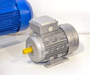 Silver Electric Motor