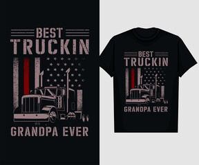 BEST TRUCKIN GRANDPA EVER