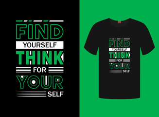 Motivational Quote T-shirt Design