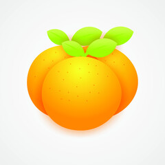 orange fruit design