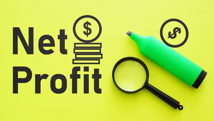 Net Profit is shown using the text