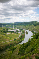 High Mosel bridge. Wittlich, Bernkastel-Kues (Germany)