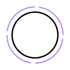 circle frame element
