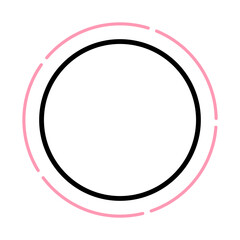 circle frame element
