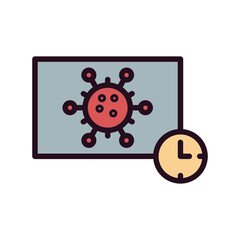 Fototapeta premium Time Icon