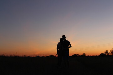 silhouette of a person