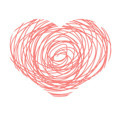 gradient abstract pattern heart
