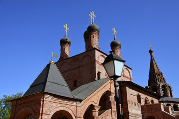 Fototapeta premium Krutitsy Patriarchal Metochion in Moscow. Ancient landmark.