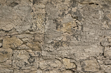Vintage stone cracked wall basis texture