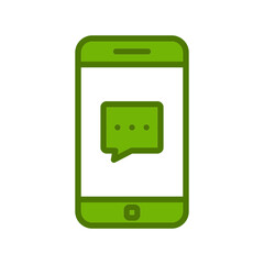 Phone Chat Icon