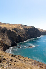 Obraz premium Wanderweg Ponta de São Lourenço auf Madeira