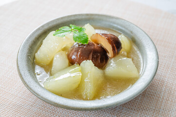 冬瓜の翡翠煮