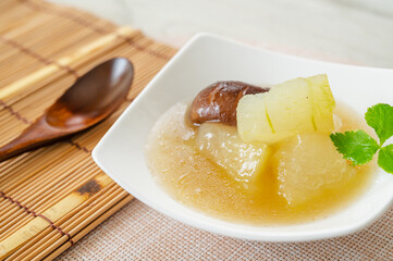 冬瓜の翡翠煮