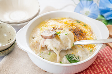 冬瓜のグラタン