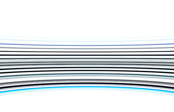 Curved blue virtual reality lines illustration background