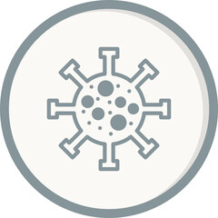 Obraz premium Virus Icon