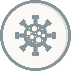 Obraz premium Virus Icon