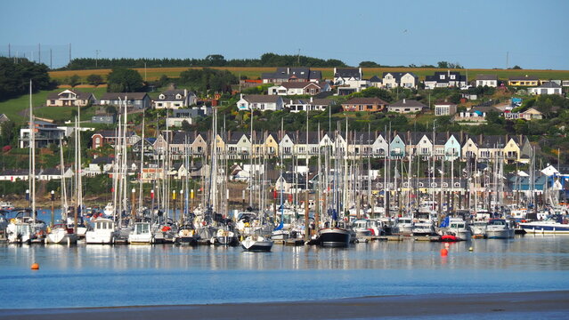 Yachts in Crosshaven bay.