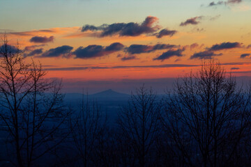 Pilot Mountain sunrise