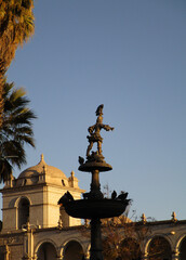 Fototapeta na wymiar Plaza de Armas Arequipa