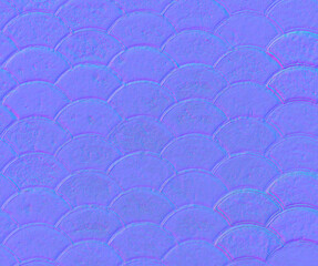 Background of a pavement of a sidewalk in normal map