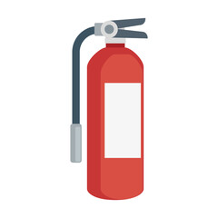 red extinguisher fire