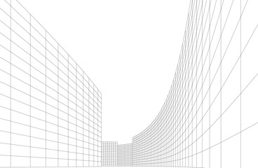 Fototapeta premium abstract architecture background
