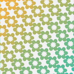 Abstract colorful background of flowers. Minimalist art poster. design for web banner, wallpaper, fabric print, texture background