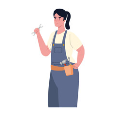 female mechanic worker