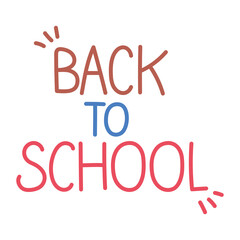 back to school lettering