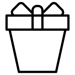 Fototapeta premium gift box icon