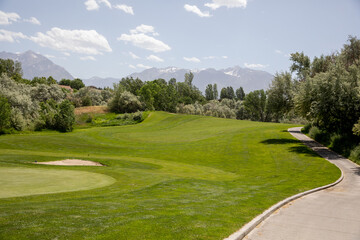 Obraz premium golf course