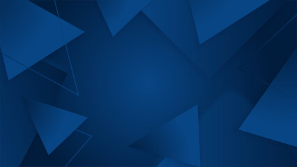 Modern minimal geometric blue background abstract design. Vector abstract graphic design banner pattern background template.