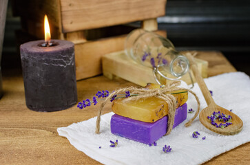 brown wood background, stained glass work