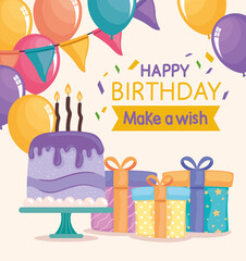 happy birthday lettering template