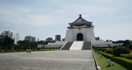 Chiang Kai-shek Memorial Hall in Taiwan