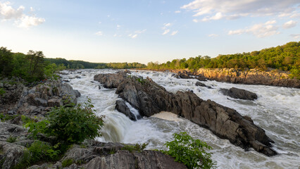 Great Falls, Virginia during Summer time