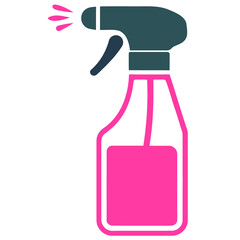 Spray flat icon
