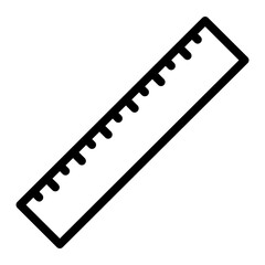 ruler line icon
