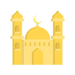 Mosque icon design template vector illustration