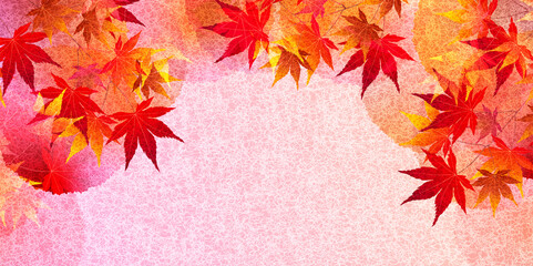 紅葉　もみじ　秋　背景