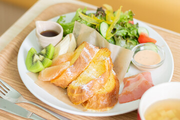 健康的な朝食